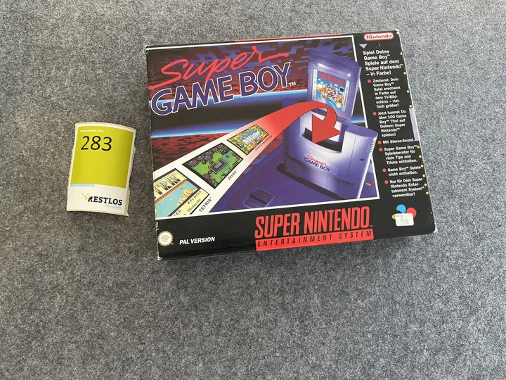 Super Nintendo Entertainment System SNES - Super GameBoy (Verpackung)
